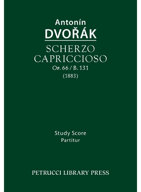 按需印刷不退不换Scherzo capriccioso, Op.66 / B.131[9781608741830]