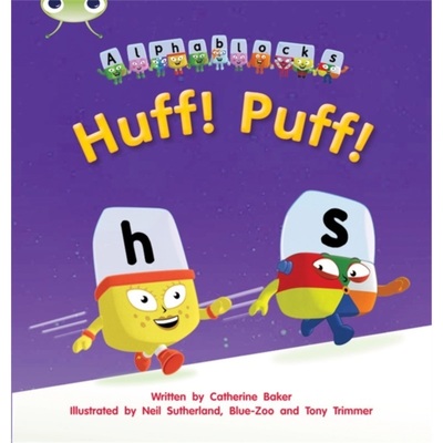 预订Bug Club Phonics Fiction Reception Phase 2 Set 05 Alphablocks Huff! Puff![9781408279533]