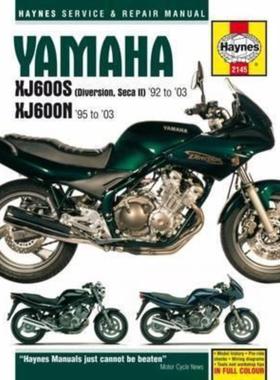 预订Yamaha XJ600S (Diversion, Seca II) & XJ600N Fours (92 - 03) Haynes Repair Manual:92-03