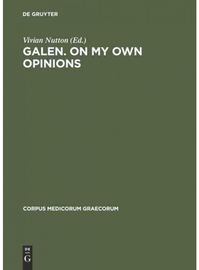 按需印刷DGYT Galen. On My Own Opinions[9783050033402]
