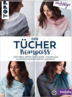 预订【德语】 Der Tücher-Kompass (Tücher stricken):Von oben, unten oder quer - Tücher a
