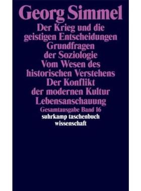 预订【德语】 Der Krieg und die geistigen Entscheidungen. Grundfragen der Soziologie; V