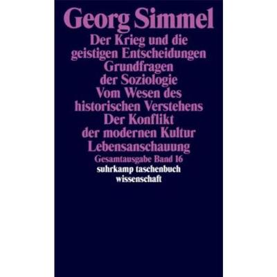 预订【德语】 Der Krieg und die geistigen Entscheidungen. Grundfragen der Soziologie; V