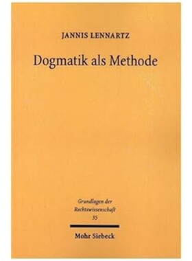 预订【德语】Dogmatik als Methode