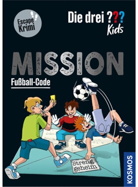 预订【德语】Die drei ??? Kids, Mission Fubball-Code[9783440173732]