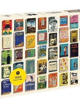 预订不退不换Classic Paperbacks 1000 Piece Puzzle 拼图