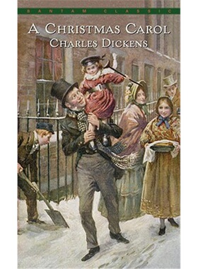 文学5件 A CHRISTMAS CAROL 圣诞颂歌 英文原版书 狄更斯 名著进口图书  世界名著文学初高中大学英语阅读小说 Charles Dickens