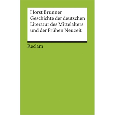 预订【德语】Geschichte der deutschen Literatur des Mittelalters[9783150176801]