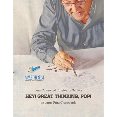 按需印刷Hey! Great Thinking, Pop! | Easy Crossword Puzzles for Seniors | 81 Large Print Crosswords[9781541943971]