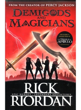 Demigods and Magicians 英文原版 波西杰克逊 半神人和魔术师 英语课外阅读小说读物 青少年奇幻文学