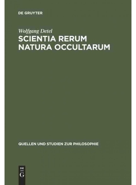 按需印刷DEG Scientia rerum natura occultarum[9783110073201]