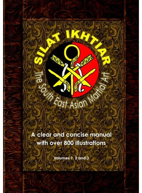 按需印刷不退不换Silat Ikhtiar - The South East Asian Martial Art[9781291379099]