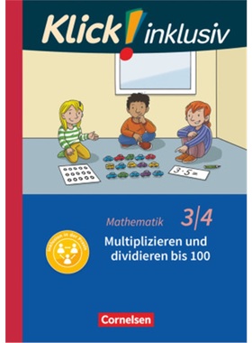 预订【德语】 Klick! inklusiv - Grundschule / Förderschule - Mathematik - 3./4. Schu[9783060844616]