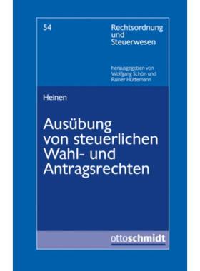 预订【德语】 Ausubung von steuerlichen Wahl- und Antra