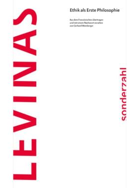 预订【德语】 Ethik als Erste Philosophie:Aus dem Französischen übertragen und mit eine