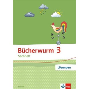 预订不退不换德语 Bücherwurm Sachheft 3. Ausgabe für Sachsen[9783123108136]