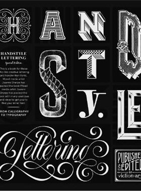 现货 HANDSTYLE LETTERING: 20th Anniversary Boxset Edition:From Calligraphy to Typography