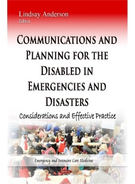 预订Communications and Planning for the Disabled in Emergencies and Disasters[9781633215740]