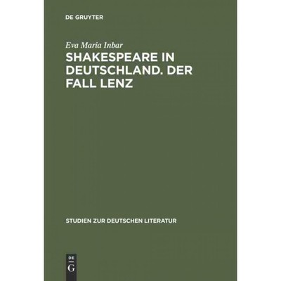 按需印刷DEG Shakespeare in Deutschland. Der Fall Lenz[9783484180673]