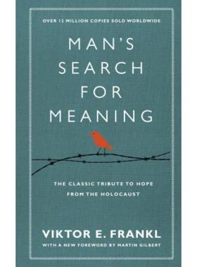 预订不退不换Man's Search For Meaning:The classic tribute to hope from the Holocaust (With New Material)