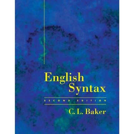 按需印刷English Syntax, second edition[9780262521987]
