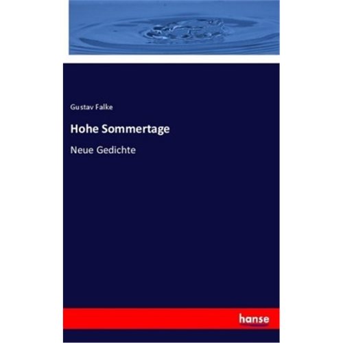 预订【德语】Hohe Sommertage[9783337353186]