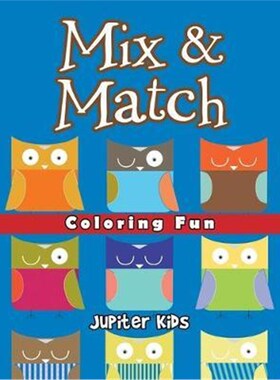 预订不退不换Mix & Match Coloring Fun:Super Coloring Books
