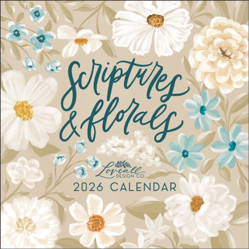 预订Scriptures and Florals 2026 Wall Calendar[9781524899004]