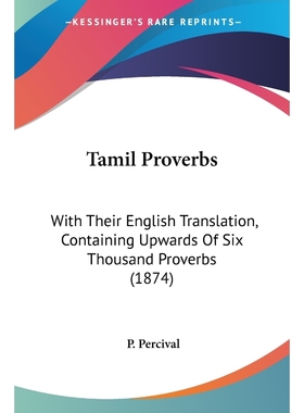 按需印刷Tamil Proverbs[9781437154702]