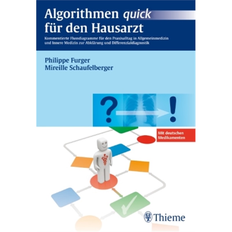 预订【德语】 Algorithmen quick für den Hausarzt[9783131664419]