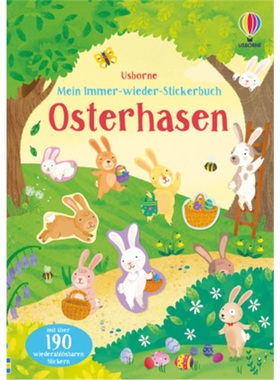 预订【德语】 Mein Immer-wieder-Stickerbuch: Osterhasen[9781789416428]