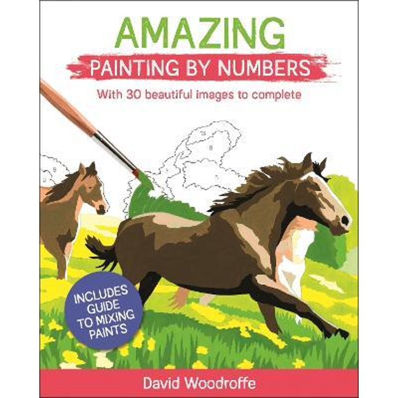 预订Amazing Painting by Numbers:With 30 Beautiful Images to Complete. Includes Guide to Mixing Paints