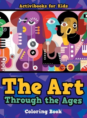 按需印刷The Art Through the Ages Coloring Book[9781683219262]