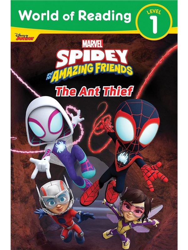 预售【2024新书】WORLD OF READING: SPIDEY AND HIS AMAZING FRIENDS THE ANT THIEF[9781368095464]