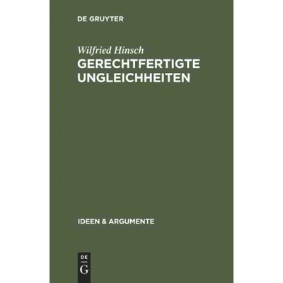 按需印刷不退不换DEG Gerechtfertigte Ungleichheiten[9783110176261]