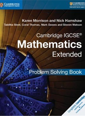 剑桥 Cambridge IGCSE (R) Mathematics Extended Problem-solving Book 数学 英文原版书籍