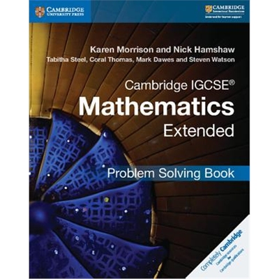 剑桥 Cambridge IGCSE (R) Mathematics Extended Problem-solving Book 数学 英文原版书籍