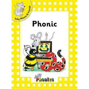 Phonics Inky English 预订Jolly British Friends Readers Precursive Level edition Letters