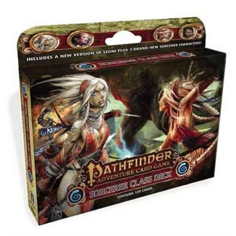 预订不退不换Pathfinder Adventure Card Game: Sorcerer Class Deck[9781601257000]