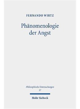 预订【德语】Phänomenologie der Angst:Symbolik und Mythologie bei F.W.J. Schelling und F. Cr