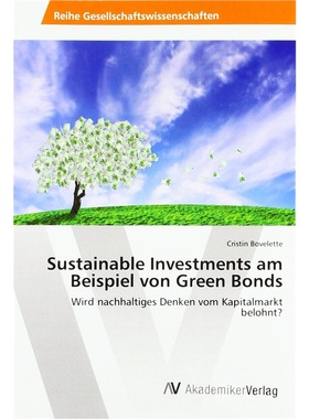 预订【德语】 Sustainable Investments am Beispiel von G