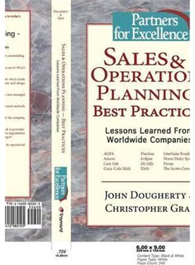 按需印刷不退不换Sales and Operations Planning:Best Practices - Lessons Learned from Worldwide Companies[9781412082105]