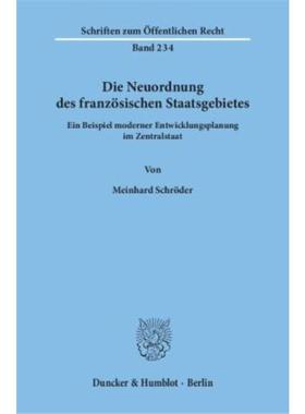 预订【德语】 Die Neuordnung des franzOsischen Staatsge