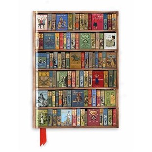现货 博德莱安图书馆 Bodleian Libraries: High Jinks Bookshelves (Foiled Journal) 条纹内页 笔记本 日记本 原版进口