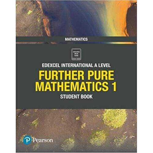 培生爱德思 Pearson Edexcel International A Level (IAL)  Further Pure Mathematics 1 Student Book Maths 英文原版