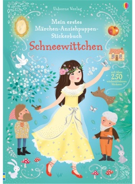 预订【德语】 Mein erstes Märchen-Anziehpuppen-Stickerbuch: Schneewittchen[9781789411676]