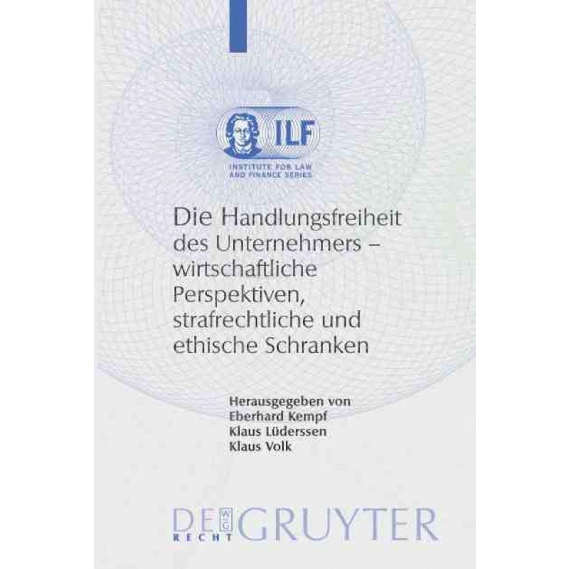 按需印刷DEG Die Handlungsfreiheit des Unternehmers[9783899496314]