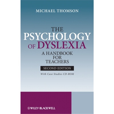 预订不退不换Psychology of Dyslexia[9780470699546]