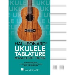 Manuscript 预订Hal Tablature Leonard Paper Ukulele