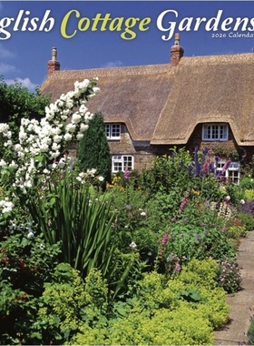 预订English Gardens Calendar 2026  Square Scenic Wall Calendar - 16 Month[9781804607626]